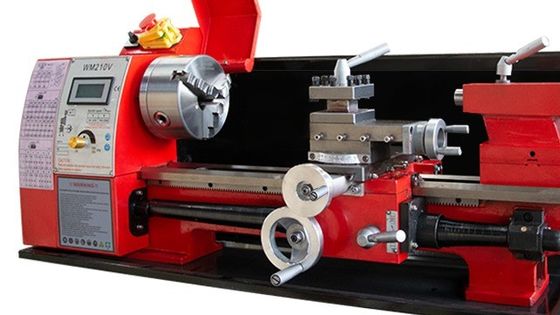 Metalworking wm210v-s miniature lathe teaching material precision woodworking lathe mini lathe machine sale to dubai
